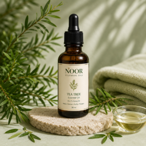 Noor Tea Tree Essential Oil – Acne Control & Skin Purifying Oil | 30 ml